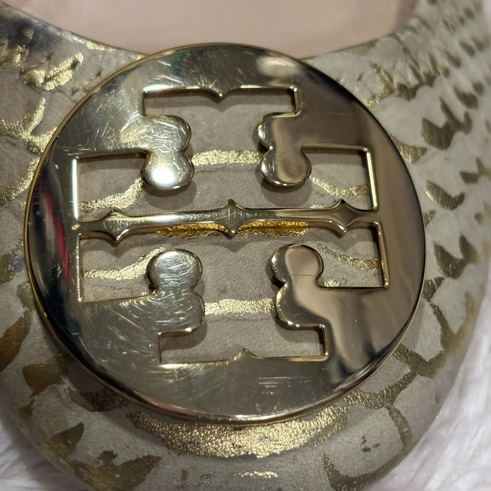 Tory Burch chic metallic